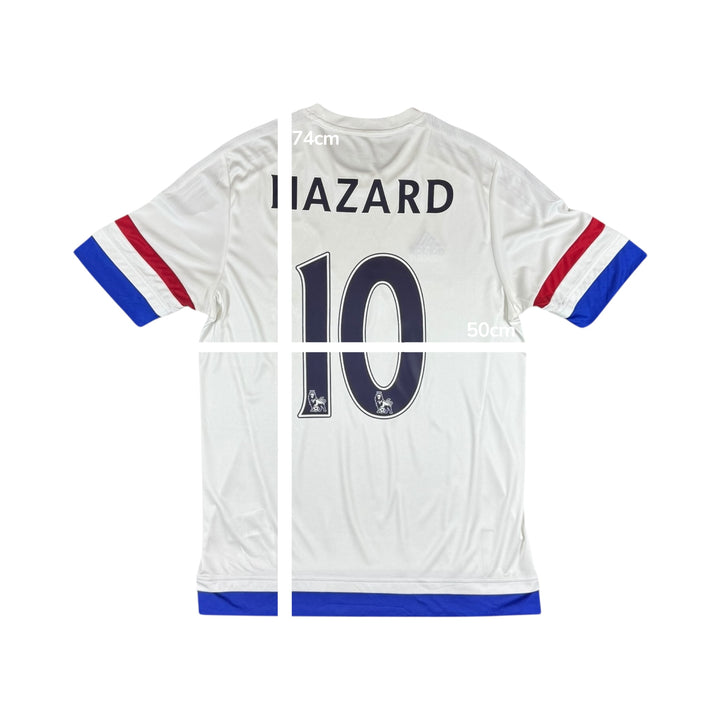 2015-16 Chelsea Adidas Away Shirt #10 HAZARD - 8/10 - (M)