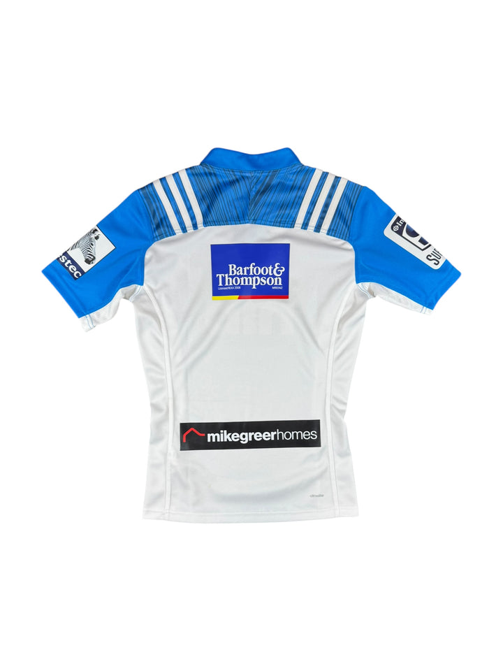 2016/17 Auckland Blues Adidas Rugby Shirt - 9/10 - (XS)