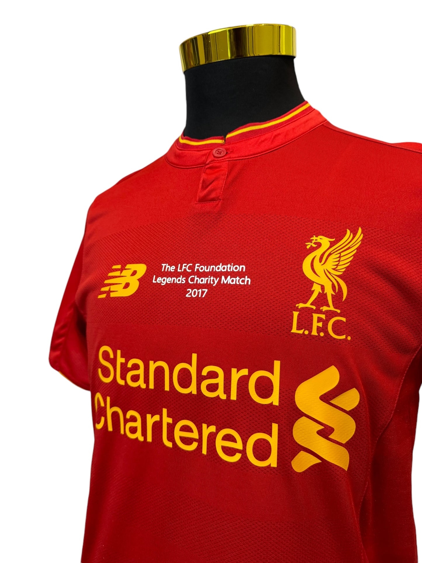 Liverpool 2017 Charity Match Football Jersey #8 Gerrard