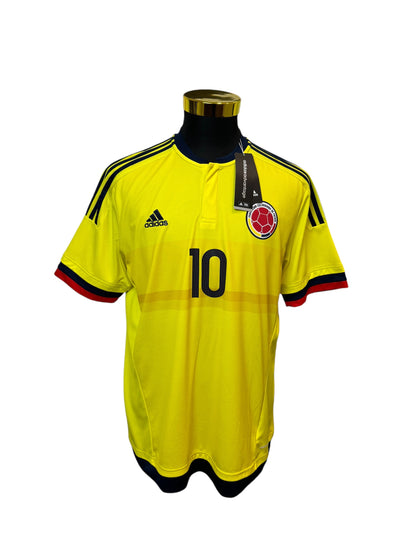 Colombia 2014 World Cup Football Jersey Brand New #10 James