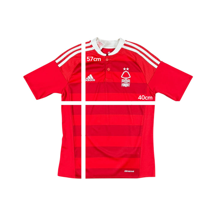2014-15 Nottingham Forest Adidas Home Shirt - 8/10 - (11-12 Years)