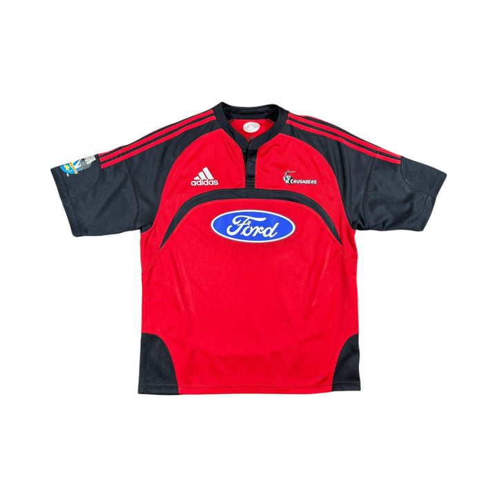 2008 Crusaders Adidas Home Rugby Shirt - 8/10 - (2XL)