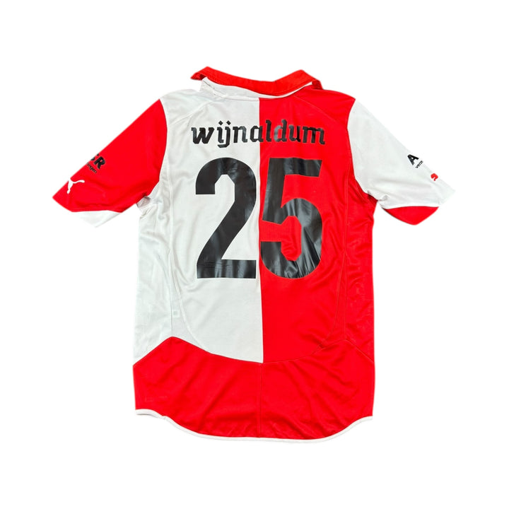 2010-11 Feyenoord Puma Home Shirt #25 WIJNALDUM - 8/10 - (S)