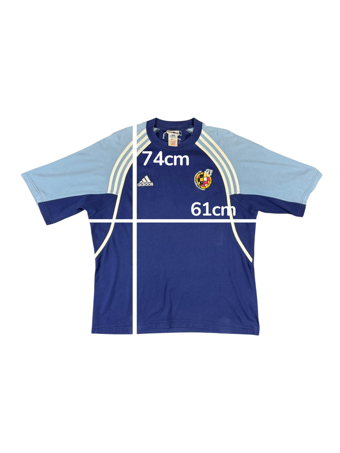 2000/02 Spain Adidas Training Shirt - 8/10 - (L)