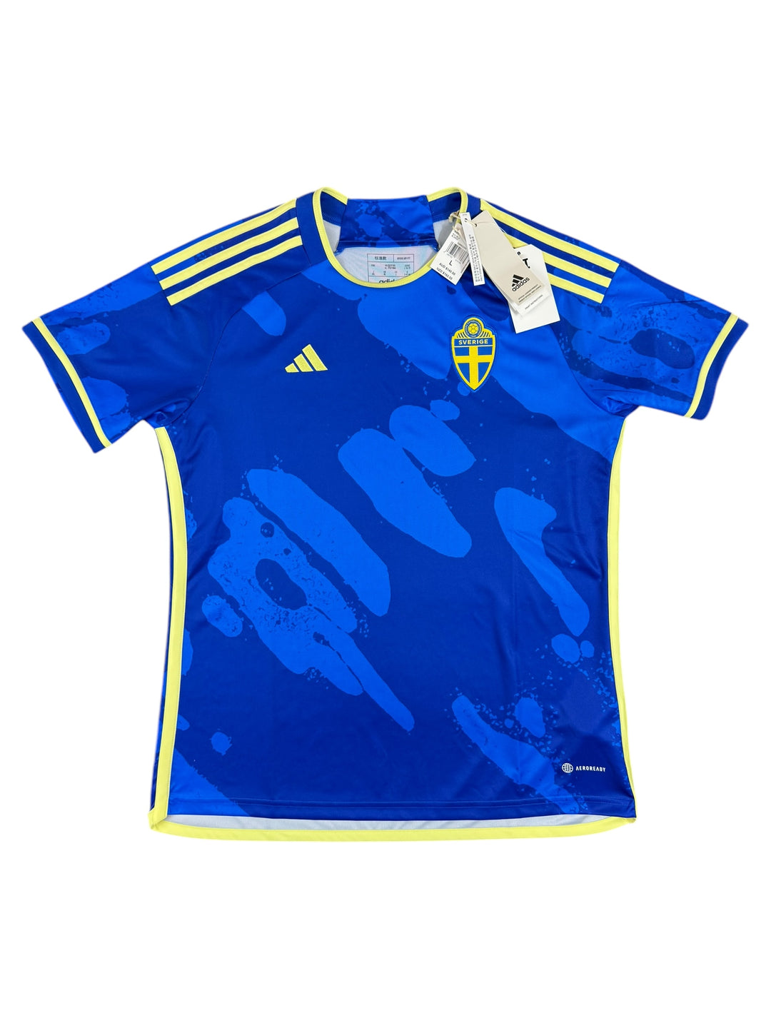 2022/23 Sweden Adidas Home Football Shirt Brand New (L)