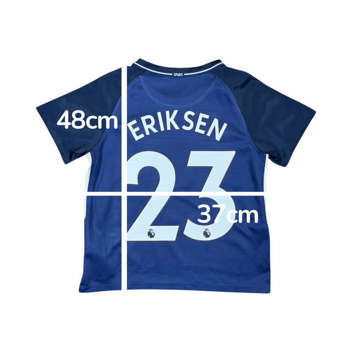 2017-18 Tottenham hotspurs Nike Away Shirt ERIKSEN #23 - 9/10 - (7-8 Years)