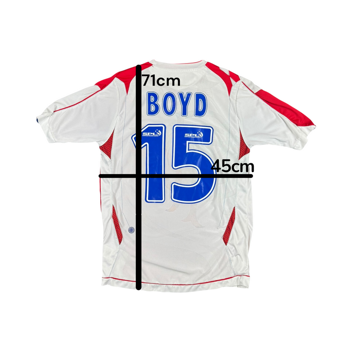2006-07 Rangers Umbro Away Shirt #15 BOYD - 9/10 - (S)