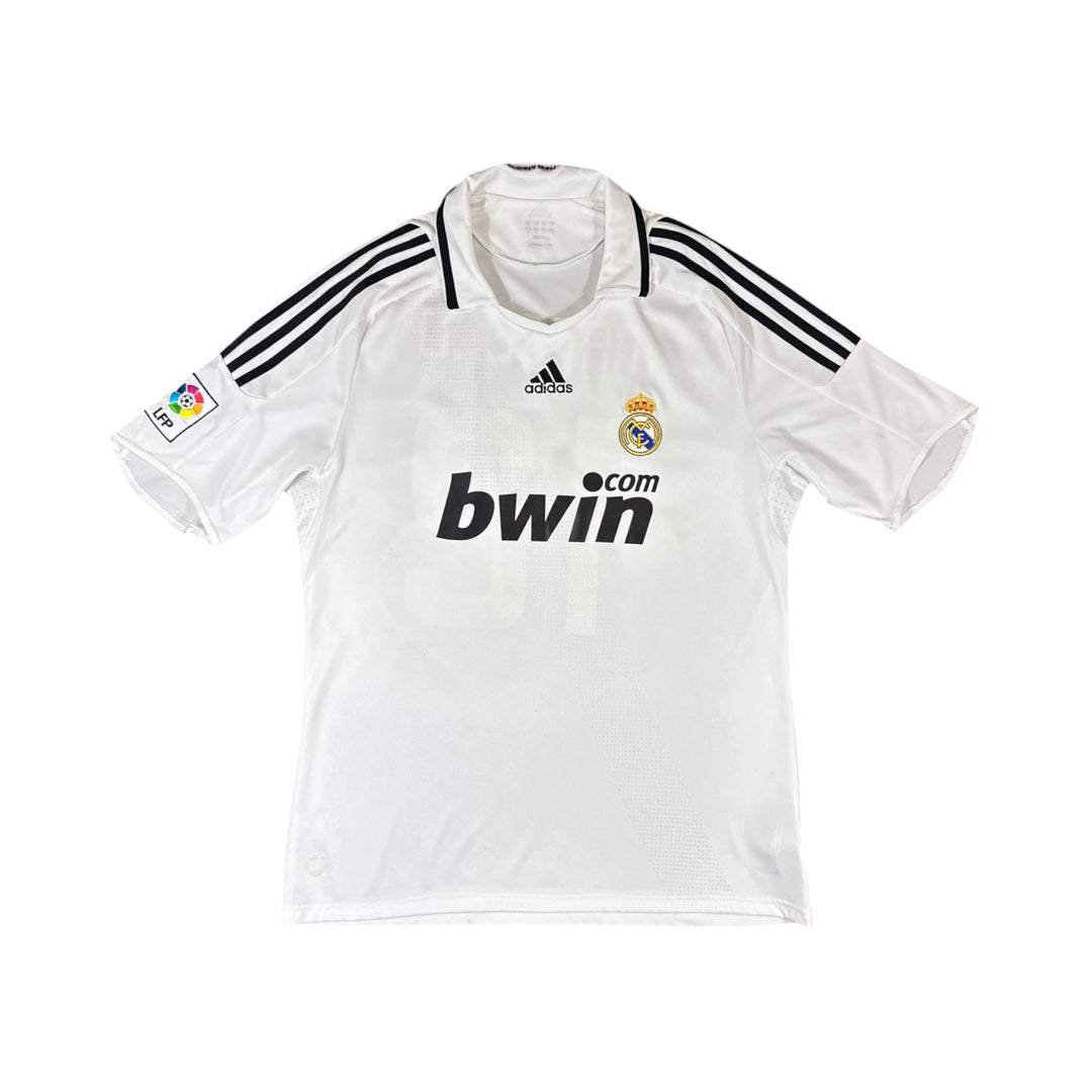 2008-09 Real Madrid Home Shirt MARCELO #12 - 7/10 - (XL)