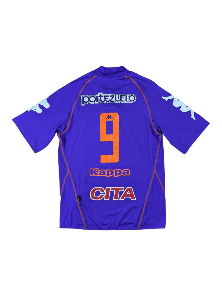 2010 Defensor Sporting Kappa Home Football Shirt #9 RODRIGO MORA - 9/10 - (M)