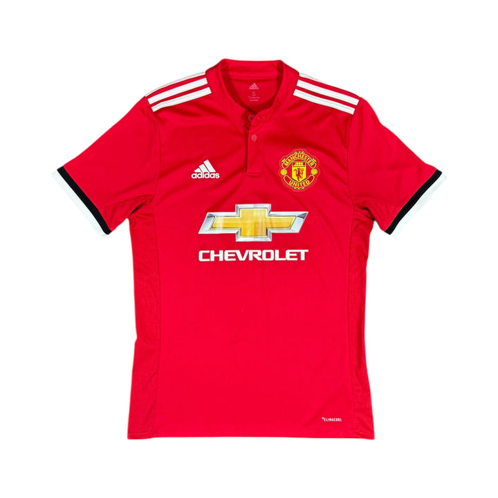 2017-18 Manchester United Adidas Home Shirt - 8/10 - (S)