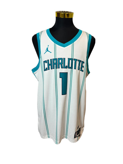 Charlotte Hornets Basketball NBA Jersey #1 Ball New