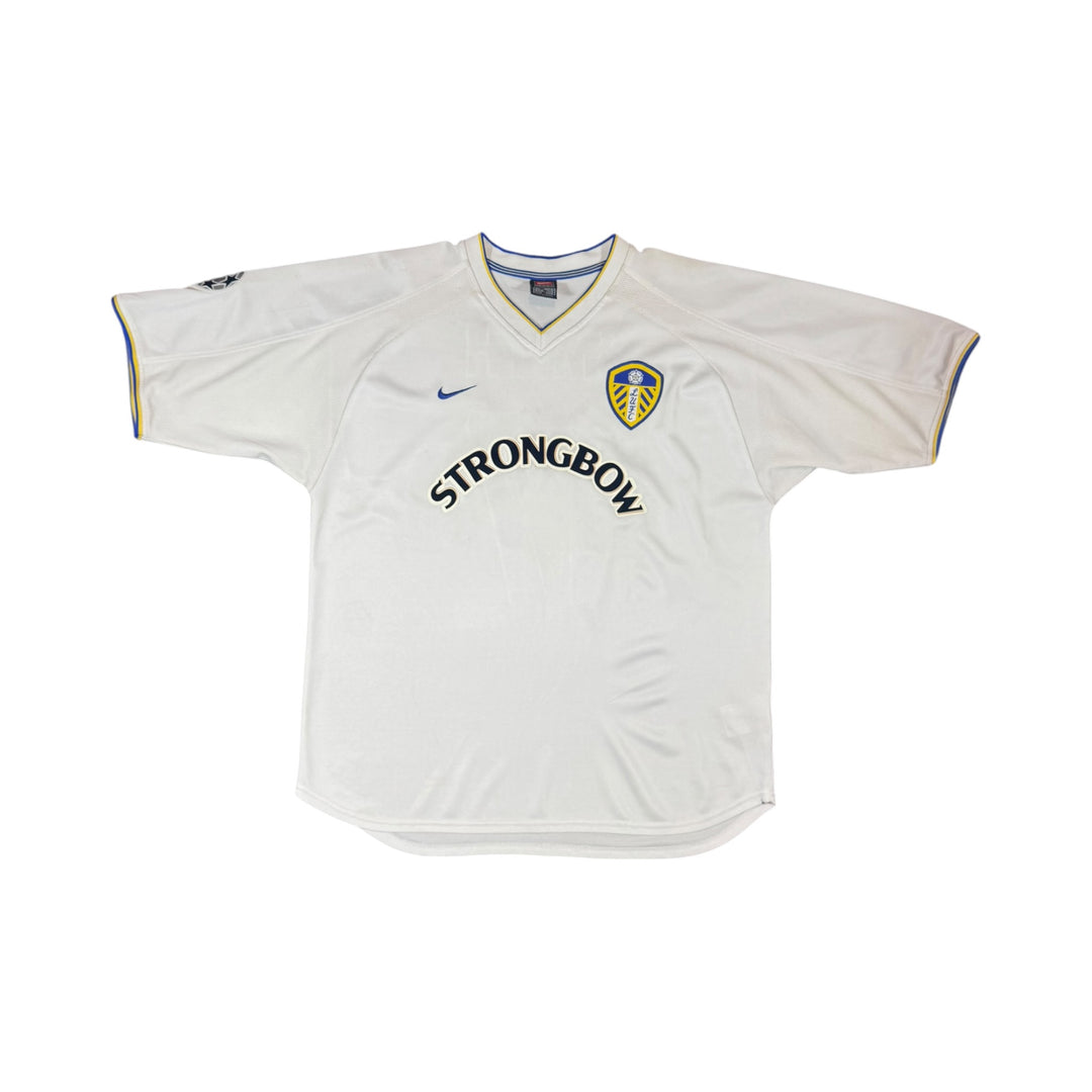 2000-02 Leeds United Home Shirt SMITH #17 - 8/10 - (L)