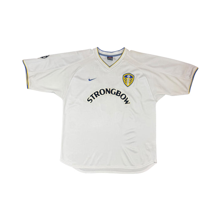 2000-02 Leeds United Home Shirt SMITH #17 - 8/10 - (L)