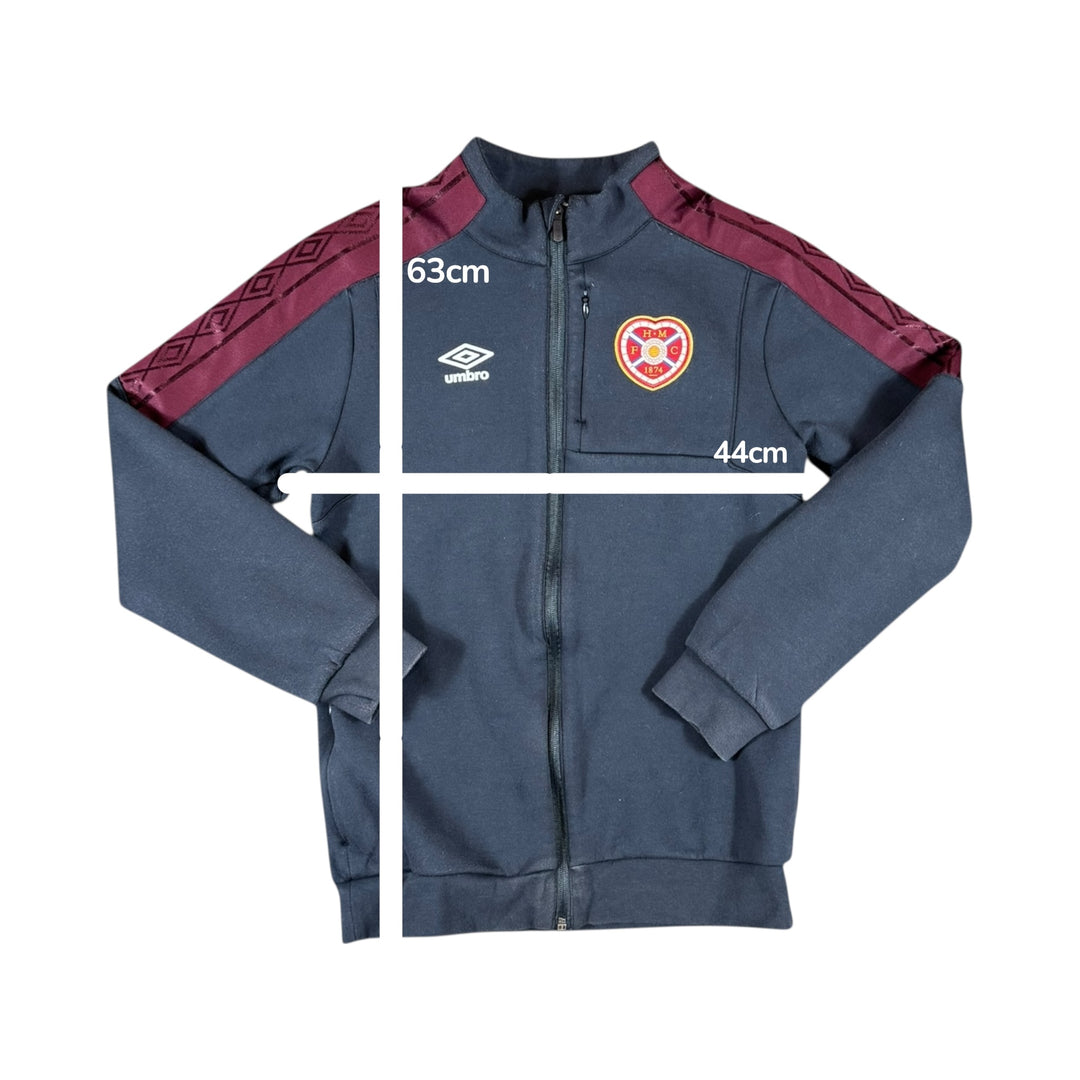 2017-18 Hearts Umbro Jacket - 9/10 - (15-16 Years)