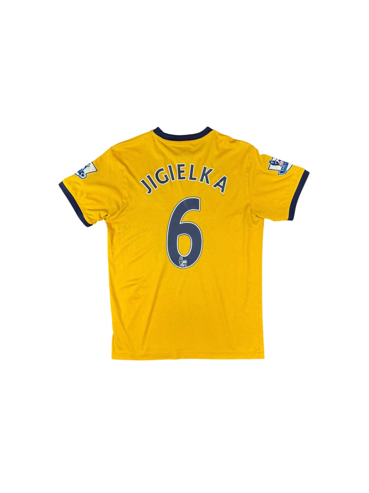 2011-12 Everton Le Coq Sportif Away Shirt #6 JIGIELKA - 7/10 - (S)