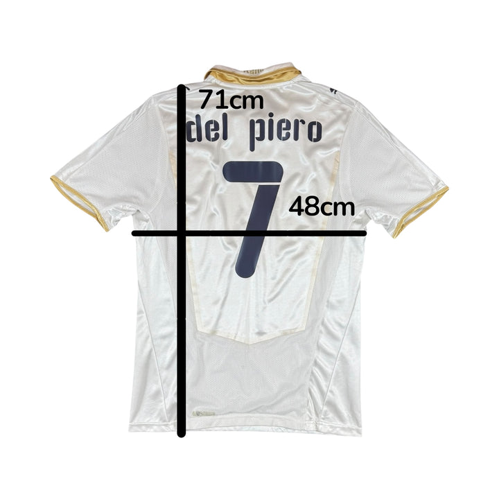 2008-09 Italy Puma Away Shirt #7 DEL PIERO - 8/10 - (S)