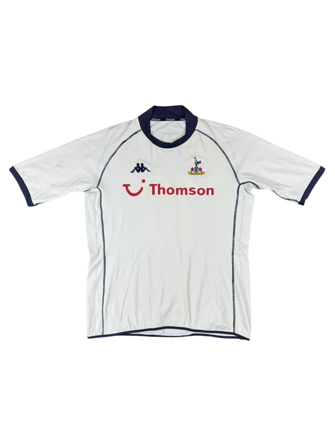 2002/04 Tottenham Hotspurs Kappa Home Football Shirt #10 SHERINGHAM - 7/10 - (2XL)