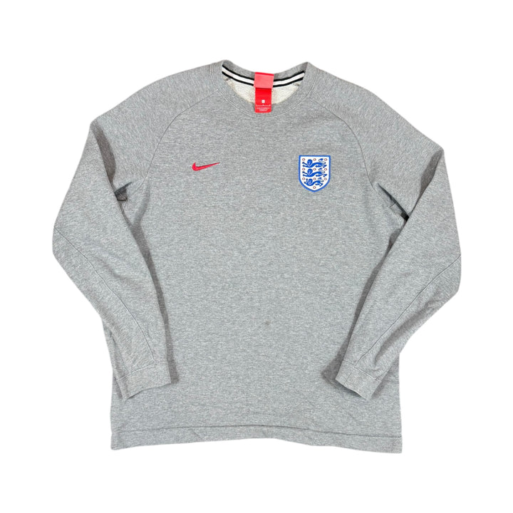 2018-19 England Nike Sweat Jumper - 8/10 - (L)