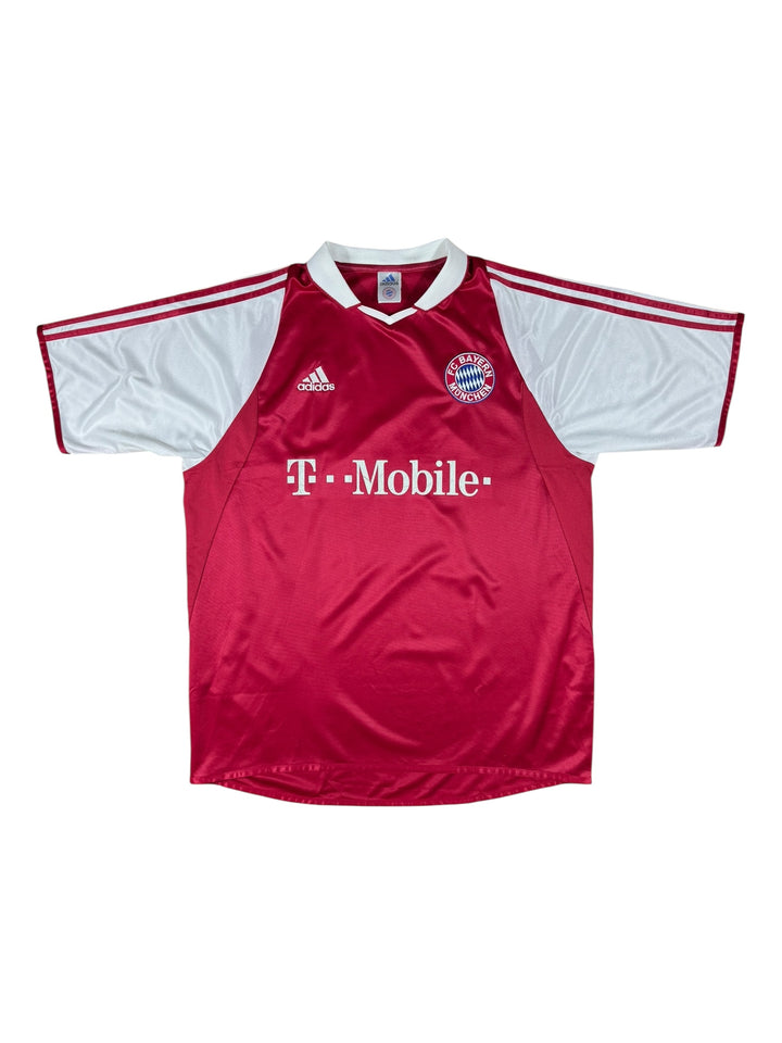 2003/04 Bayern Munich Adidas Home Football Shirt - 7/10 - (L)