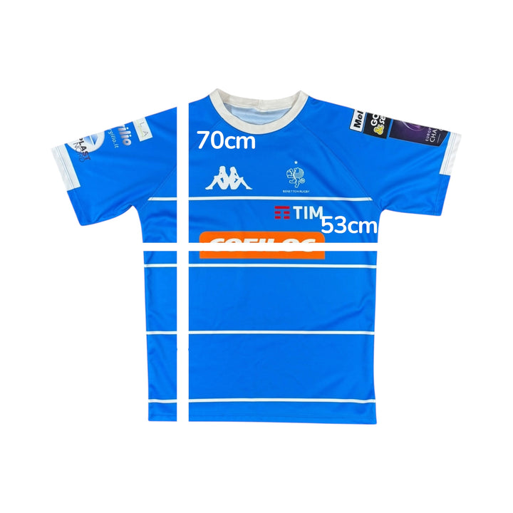 2016 Benetton Treviso Kappa Home Rugby Shirt - 9/10 - (M)