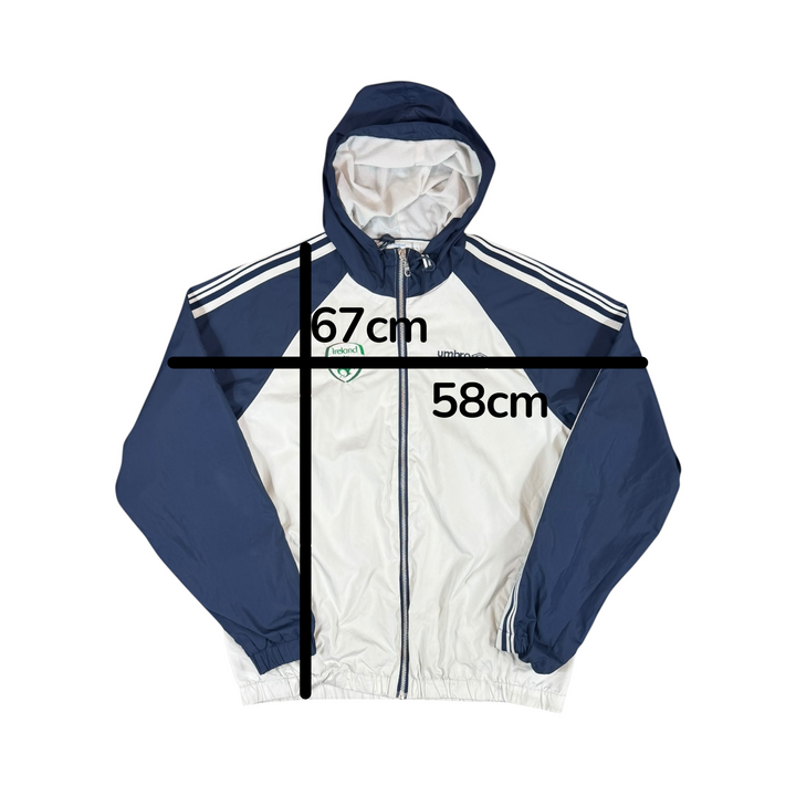 2008-10 Ireland Umbro Windbreaker Jacket - 9/10 - (L)