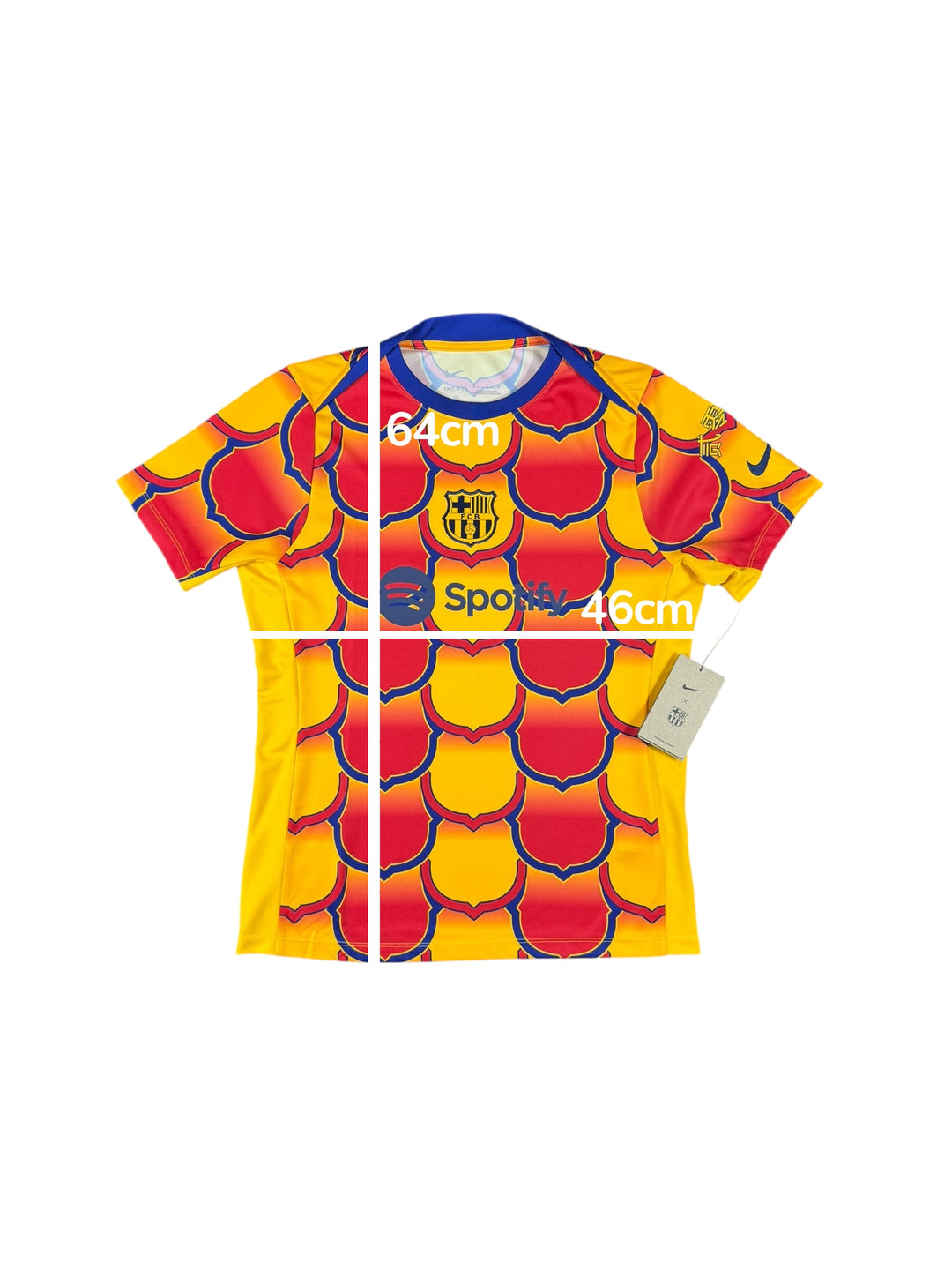 2023-24 Barcelona Nike Chinese New Year Pre-Match Shirt Brand New Women’s (S)