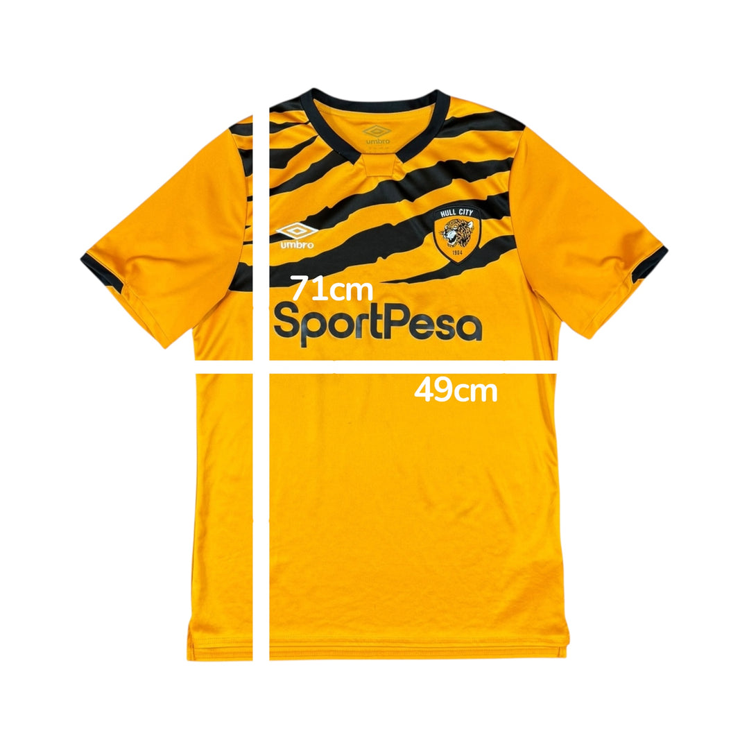 2019-20 Hull City Umbro Home Shirt - 7/10 - (M)