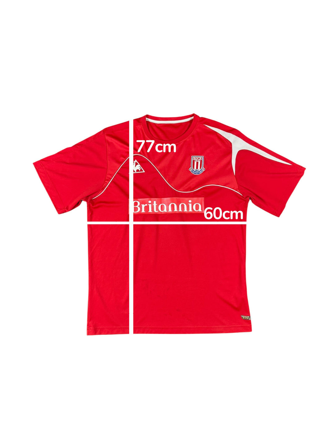 2008-09 Stoke City Le Coq Sportif Training Shirt - 8/10 - (2XL)