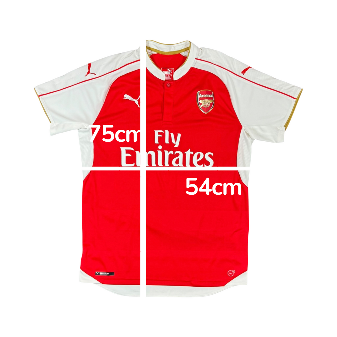 2015-16 Arsenal Puma Home Shirt - 9/10 - (L)