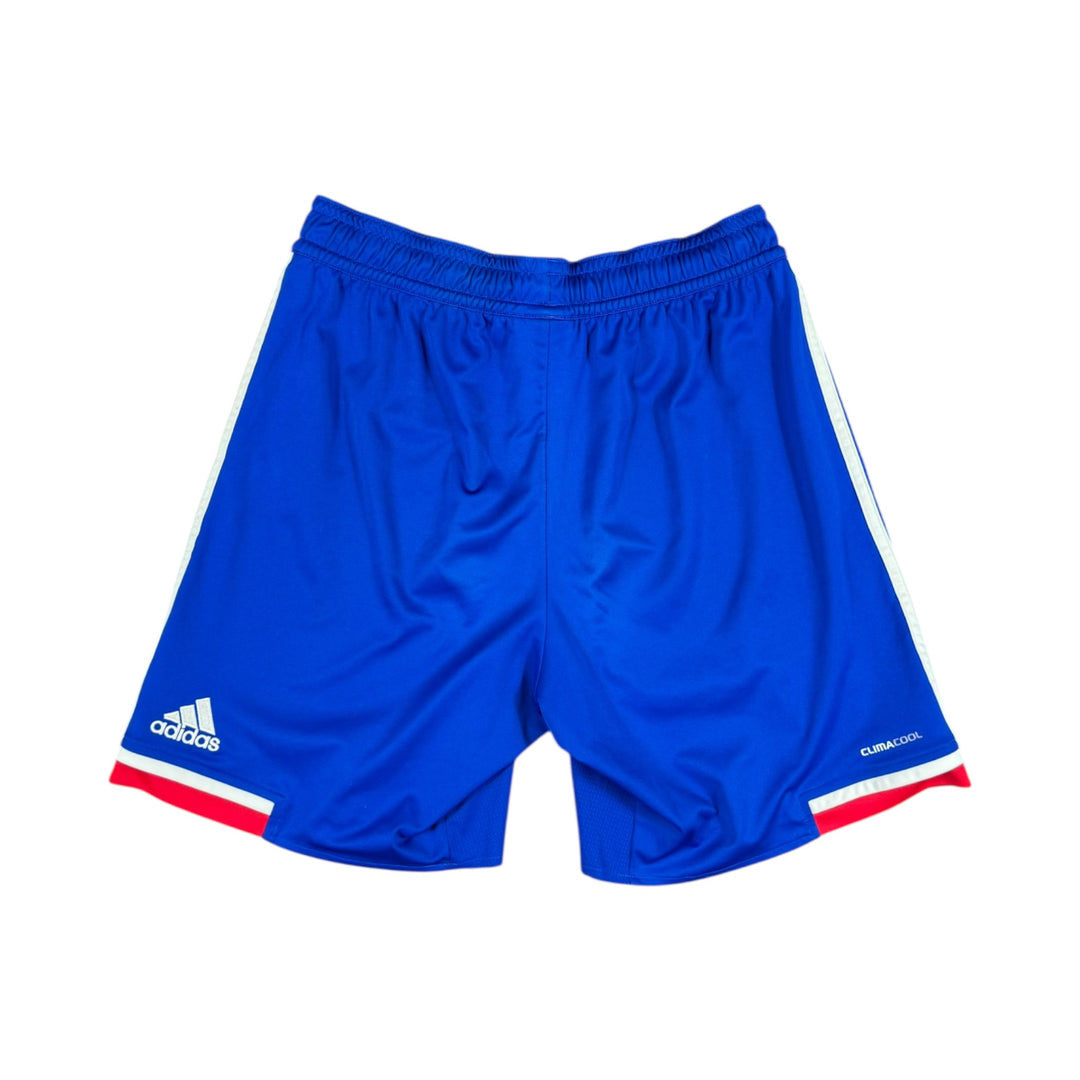 2012-13 Lyon Adidas Shorts - 9/10 - (M)