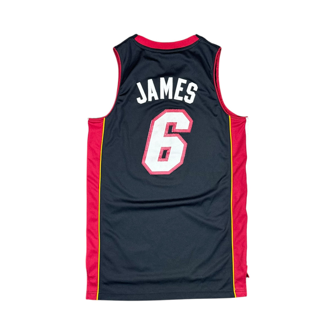 2010-14 Miami Heat Adidas Basketball Jersey #6 JAMES - 7/10 - (S)