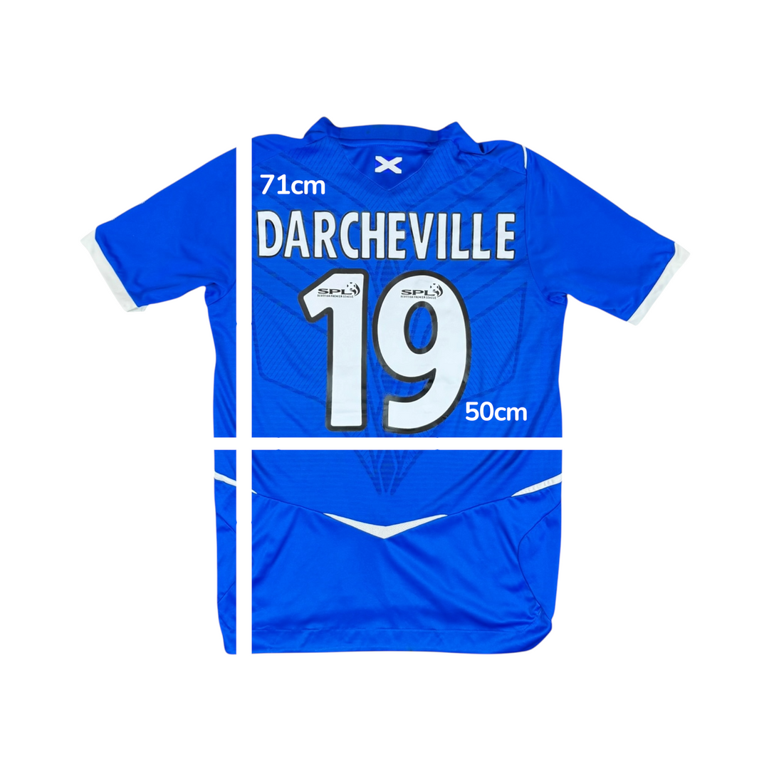 2008-09 Rangers Umbro Home Shirt #19 DARCHEVILLE - 8/10 - (L)