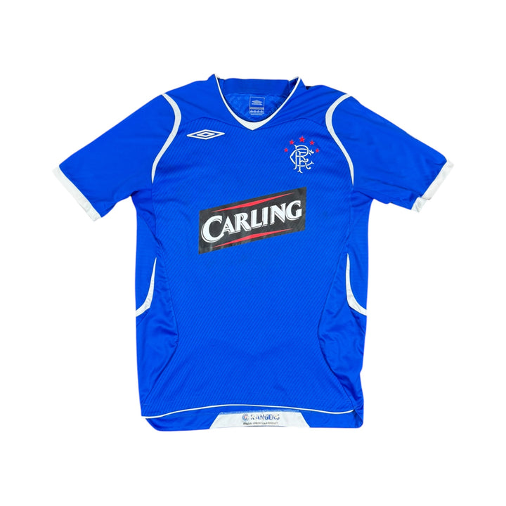2008-09 Rangers Umbro Home Shirt #19 DARCHEVILLE - 8/10 - (L)