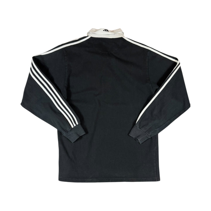2005 New Zealand Adidas Home Longsleeve Rugby Shirt - 8/10 - (2XL)