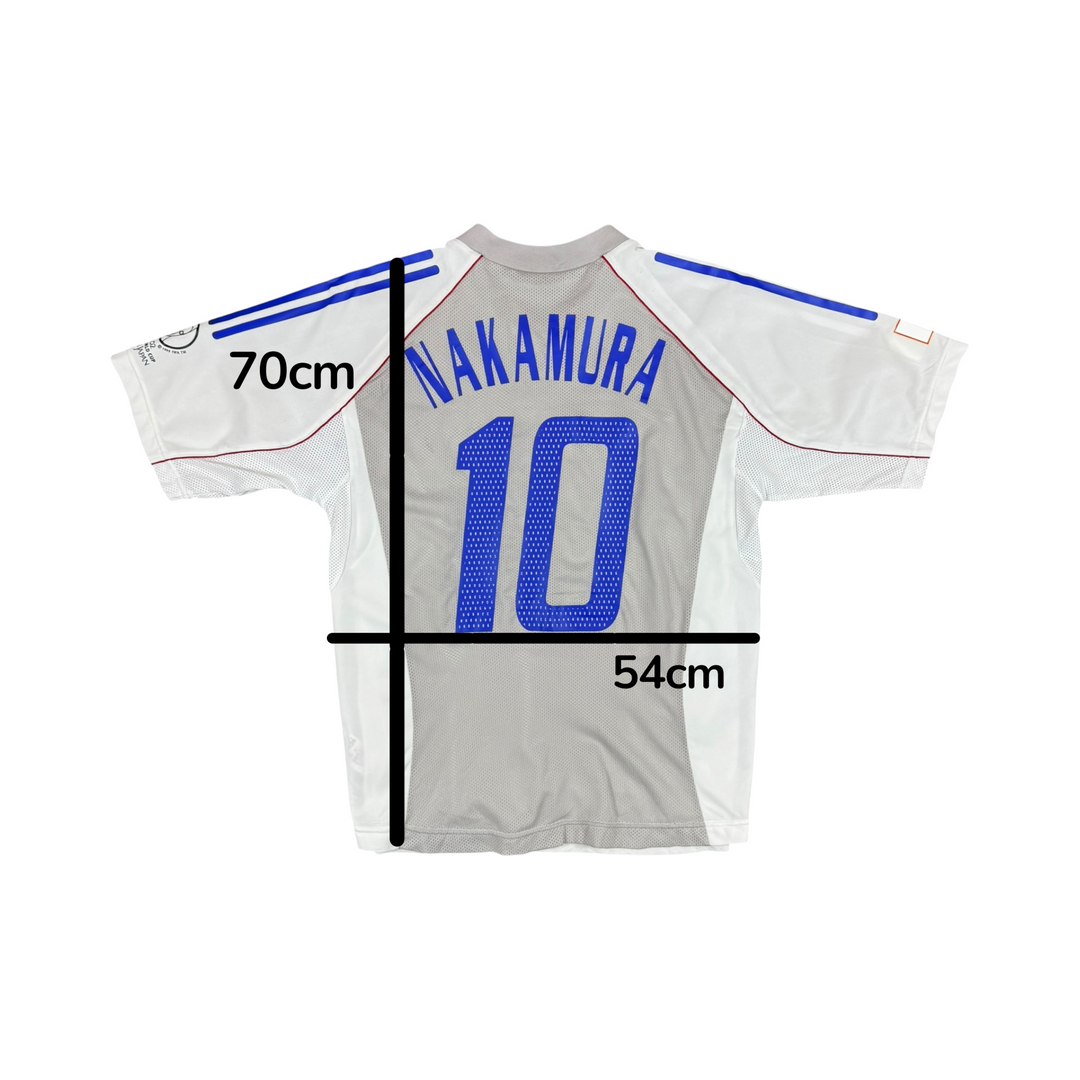 2002 Japan Adidas Away Shirt Player Authentic #10 NAKAMURA - 7/10 - (M)