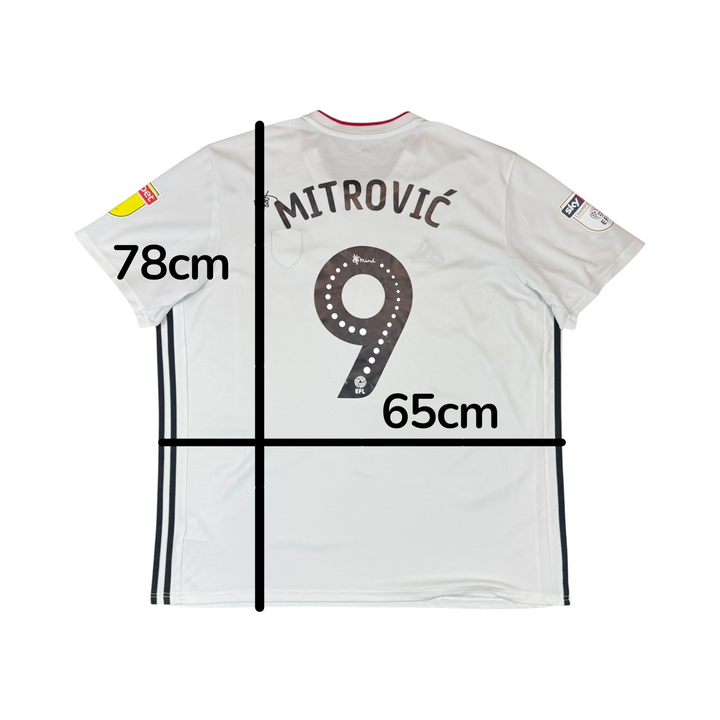 2019-20 Fulham Adidas Home Shirt MITROVIC #9 - 8/10 - (2XL)