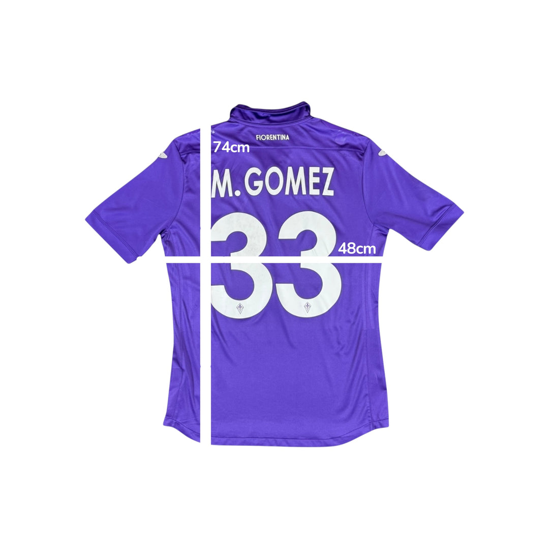 2013-14 Fiorentina Joma Home Shirt #33 M GOMEZ - 7/10 - (M)