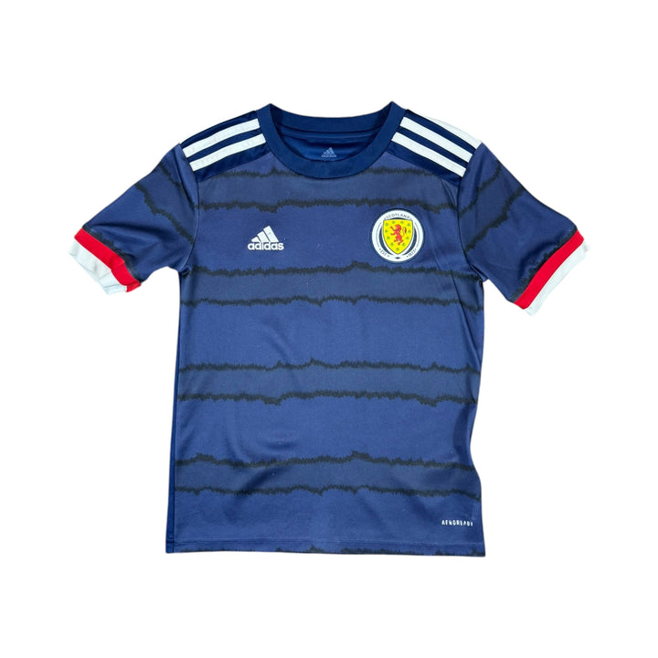 2020-22 Scotland Adidas Home Shirt MCTOMINAY - 8/10 - (9-10 Years)