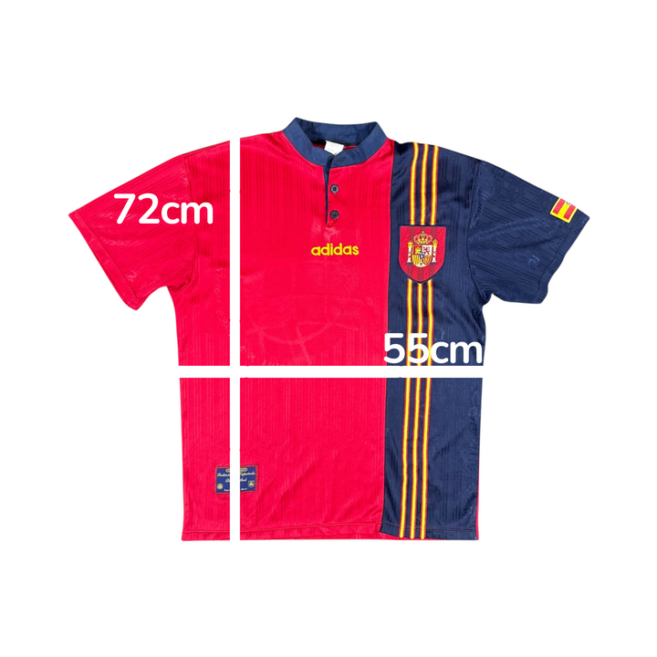 1996-98 Spain Adidas Home Shirt - 10/10 - (L)