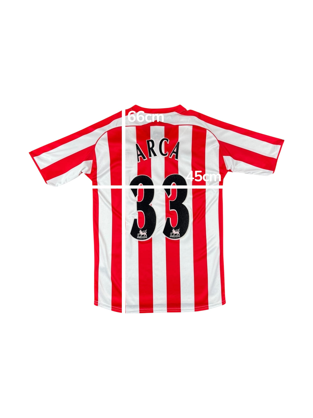 2005/06 Sunderland Lonsdale Home Shirt #23 ARCA - 9/10 - (13-14 Years)
