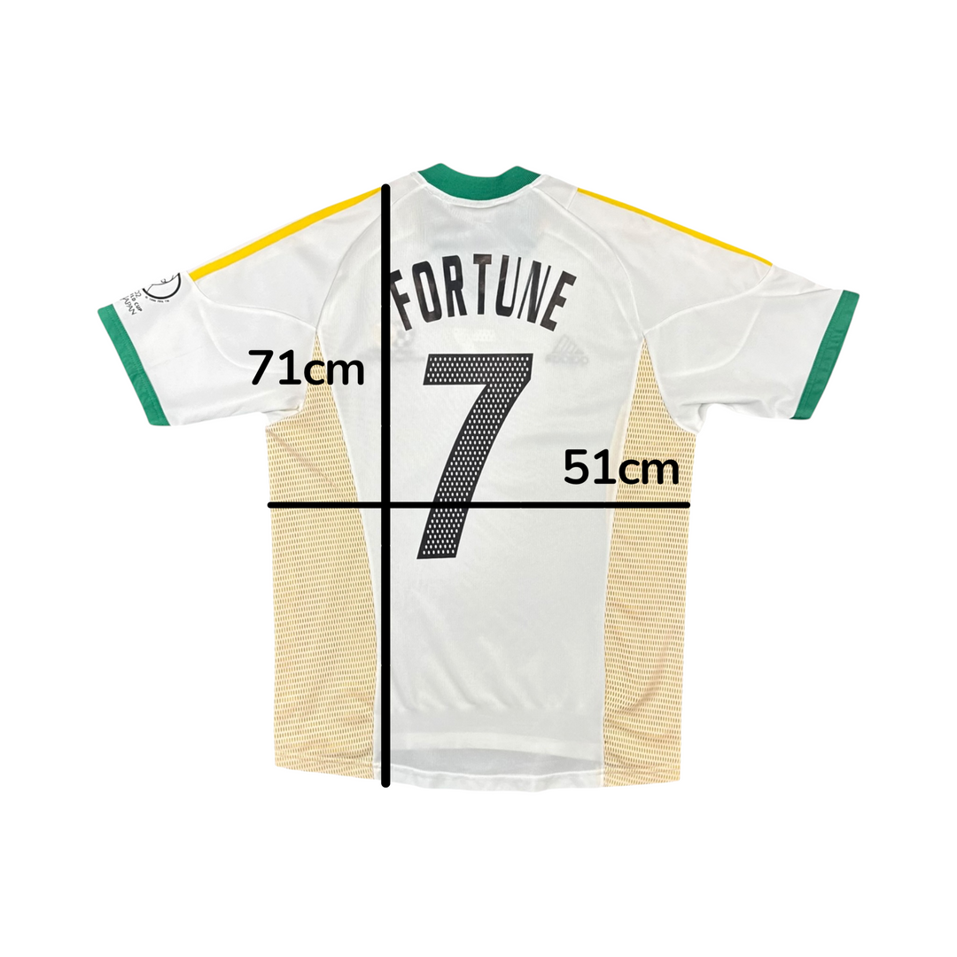 2002-04 South Africa Adidas Away Shirt FORTUNE #7 - 9/10 - (S)