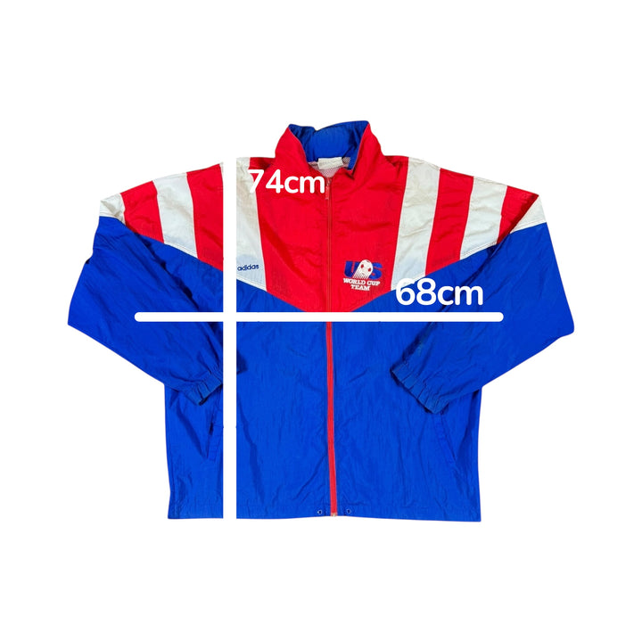 1992-94 USA Adidas Shell Jacket - 8/10 - (L)