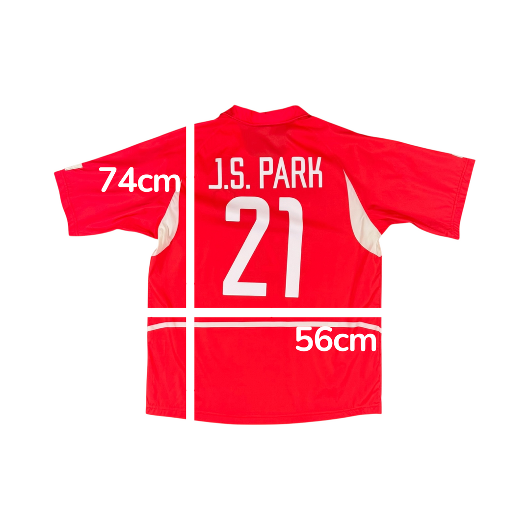 2002-03 South Korea Nike Home Shirt J.S. PARK - 10/10 - (L)