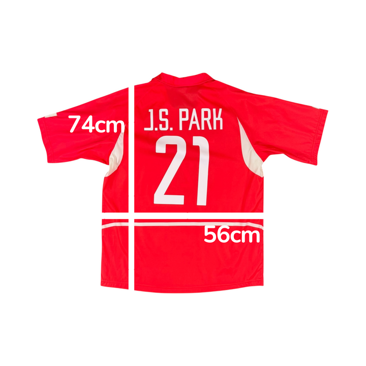 2002-03 South Korea Nike Home Shirt J.S. PARK - 10/10 - (L)