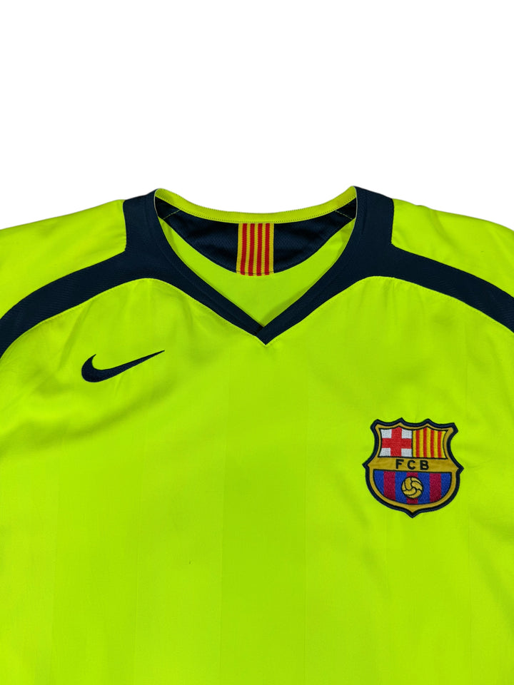 2005/06 Barcelona Nike Football Shirt #10 Ronaldinho - 7/10 - (XL)