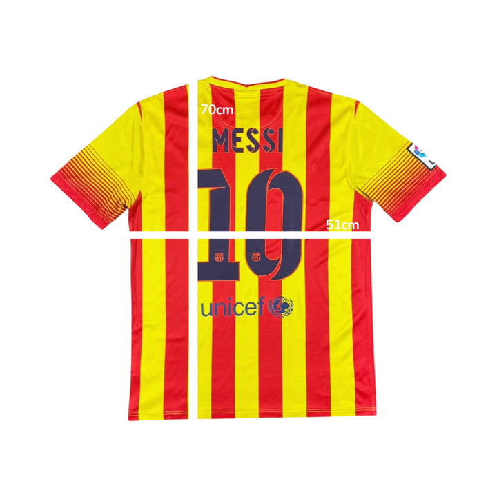 2013-14 Barcelona Nike Away Shirt #10 MESSI - 7/10 - (M)