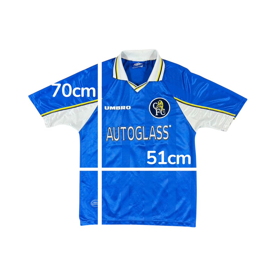 1997-99 Chelsea Umbro Home Shirt - 7/10 - (M)