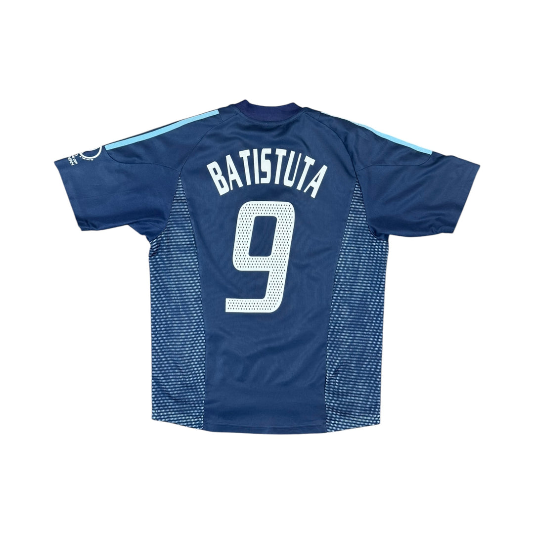 2002-04 Argentina Adidas Away Shirt BATISTUTA #9 - 8/10 - (M)