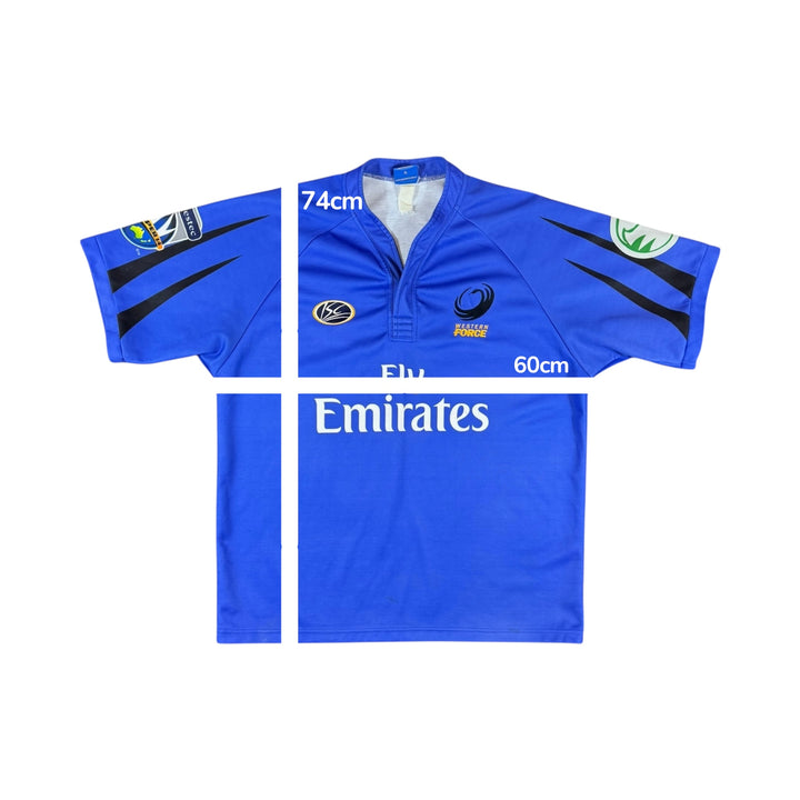 2007 Western Force ISC Rugby Home Shirt - 8/10 - (XL)