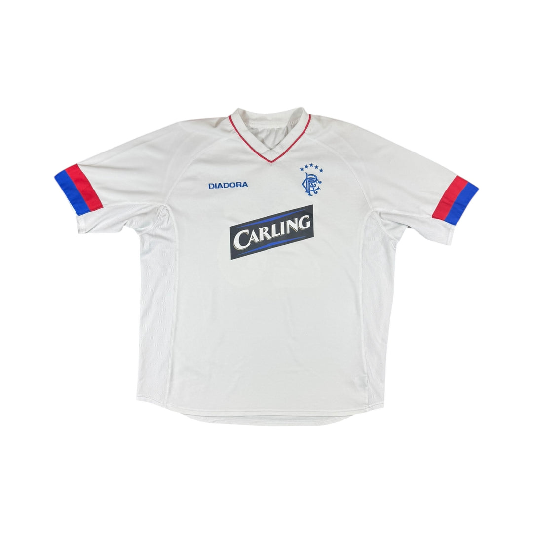 2003-04 Rangers Diadora Third Shirt #26 LOVENRANDS - 9/10 - (2XL)